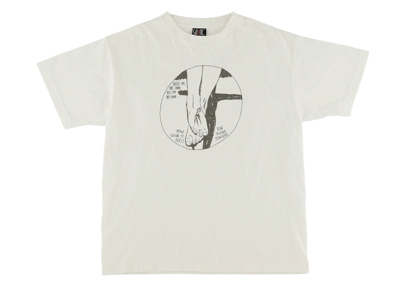 Saint Mxxxxxx Smooch T-Shirt Vintage White