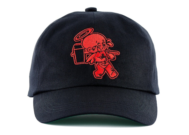 Saint Mxxxxxx x Denim Tears Baby Michael Cap Black