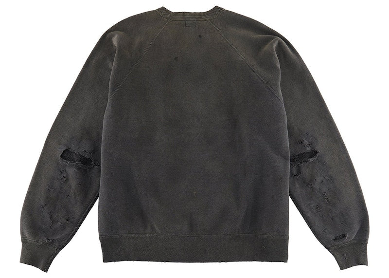 Saint Mxxxxxx x Denim Tears HELL Sweatshirt Vintage Black
