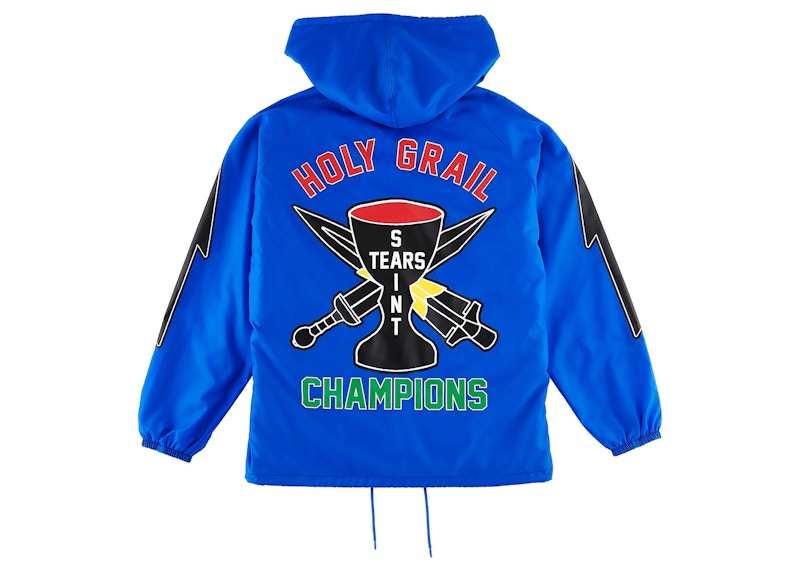 Saint Mxxxxxx x Denim Tears Holy Grail Jacket Blue