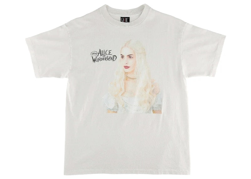 Saint Mxxxxxx x Disney Alice in Wonderland T-Shirt White