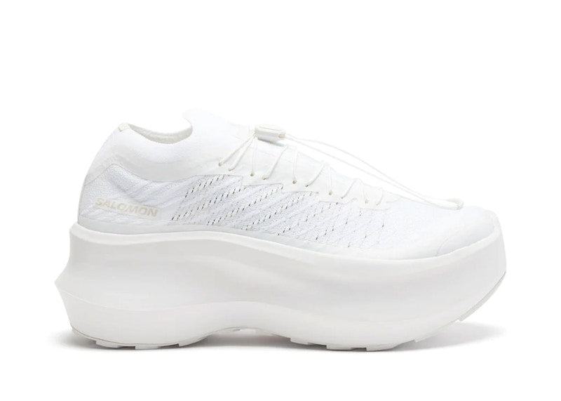 Salomon Pulsar Platform Comme des Garcons White