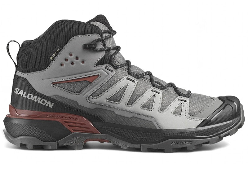Salomon X Ultra 360 Mid Gore-Tex Pewter Black Burnt Henna