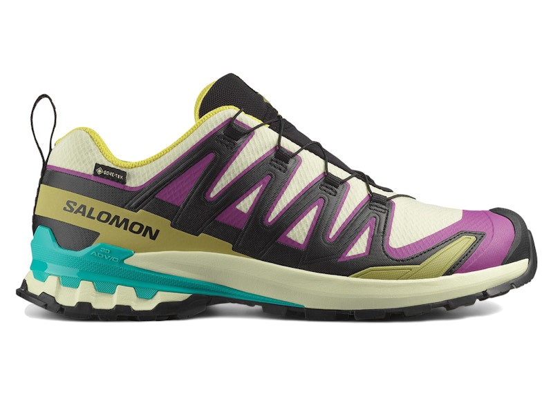 Salomon XA Pro 3D V9 Gore-Tex Transparent Yellow Waterfall