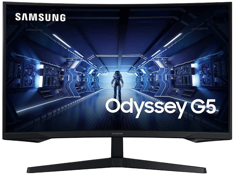 Samsung Odyssey G5 Series 32" 2560 x 1440 Gaming Monitor LC32G55TQWNXZA Black