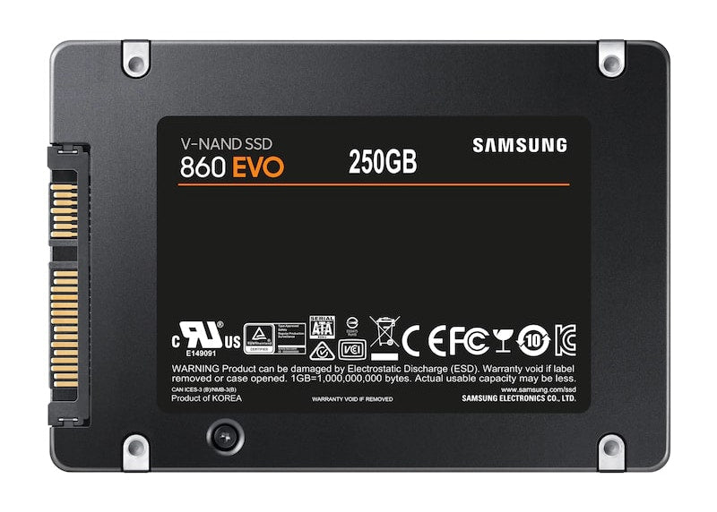 Samsung 860 EVO SSD SATA 2.5" 250GB (MZ-76E250B/AM)