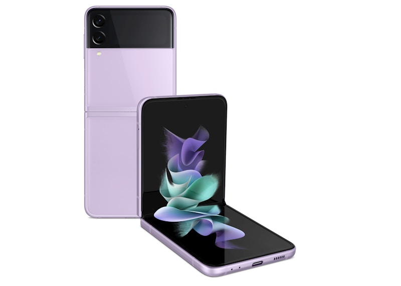 Samsung Galaxy Z Flip3 5G 128GB (Unlocked) SM-F711ULVAXAA Lavender