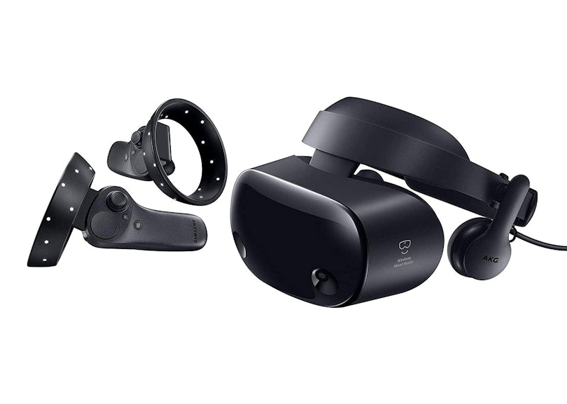 Samsung HMD Odyssey+ VR Headset with 2 Wireless Controllers XE800ZBA-HC1US Black