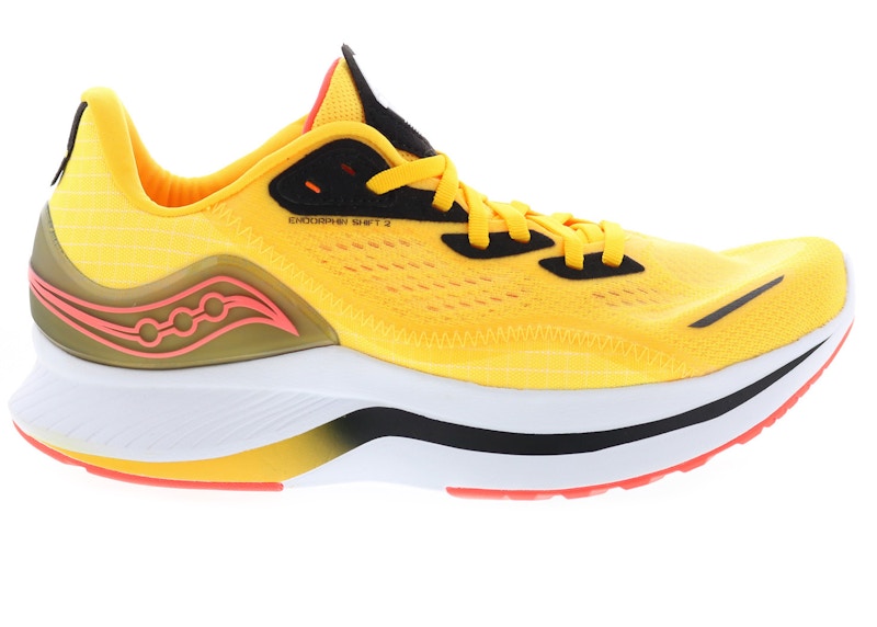 Saucony Endorphin Shift 2 ViZigold ViZired Yellow