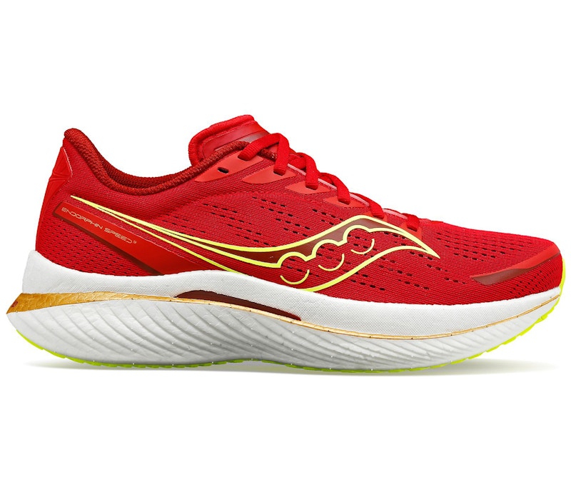 Saucony Endorphin Speed 3 Red Poppy White