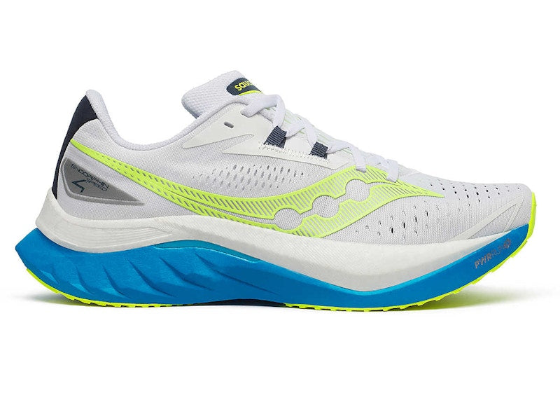 Saucony Endorphin Speed 4 White Viziblue