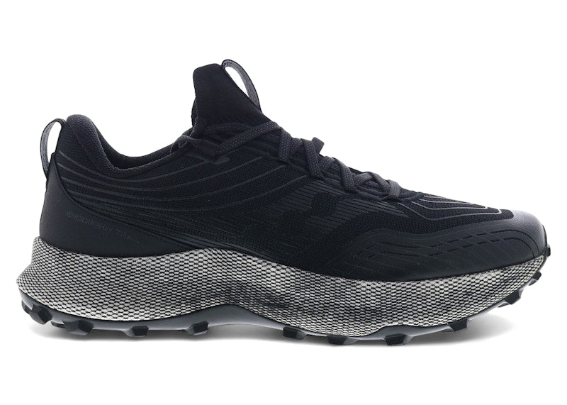 Saucony Endorphin Trail Black Gravel