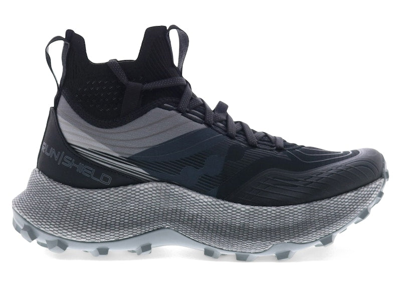 Saucony Endorphin Trail Mid Runshield Black Gravel (Women's)