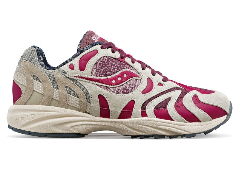 Saucony Grid Azura 2000 Northern Soul Paisley