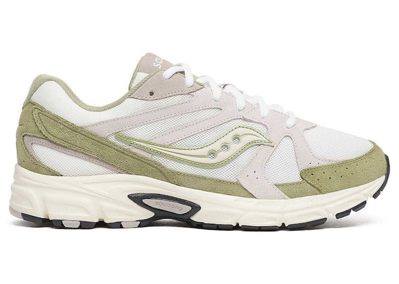 Saucony Grid Ride Millennium Suede White Green
