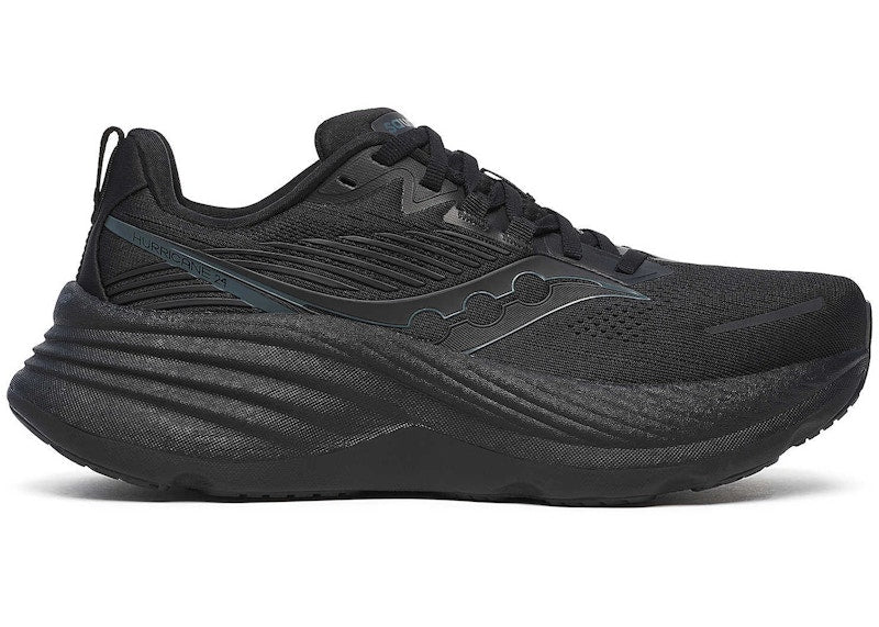 Saucony Hurricane 24 Black Black (Women's)