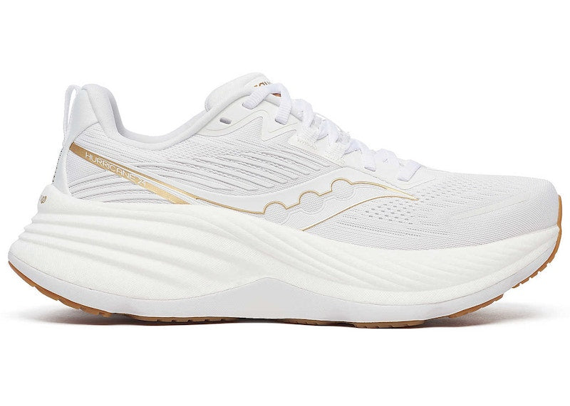 Saucony Hurricane 24 White Gold (Women's)