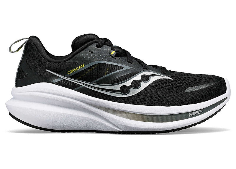 Saucony Omni 22 Black White (Women's)
