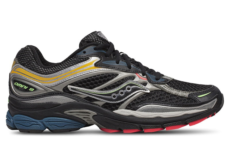 Saucony ProGrid Omni 9 Black Silver Multi