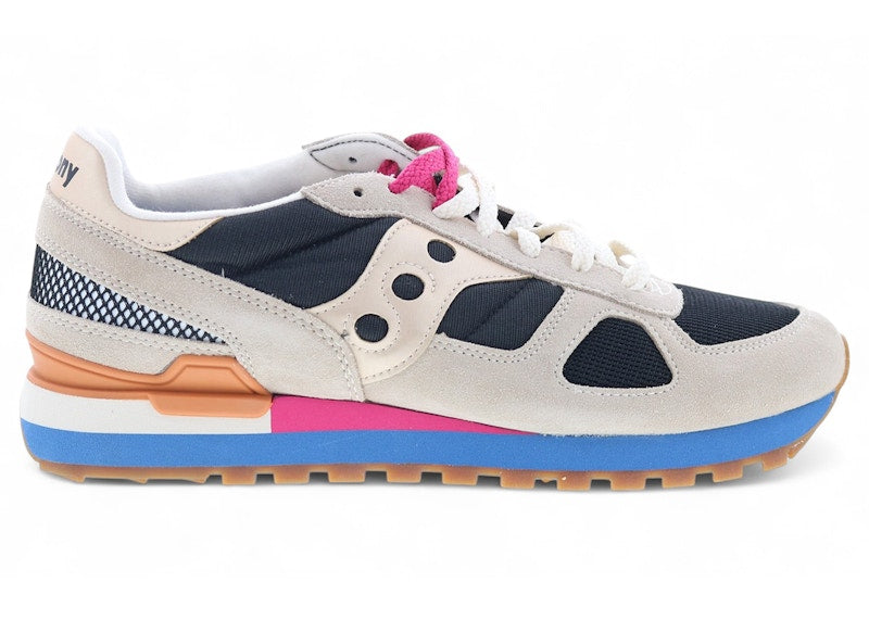 Saucony Shadow Original Black Beige Pink Blue (Women's)