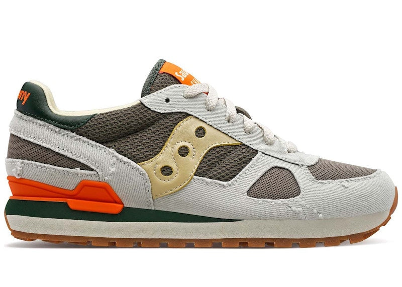 Saucony Shadow Original Light Blue Green Orange