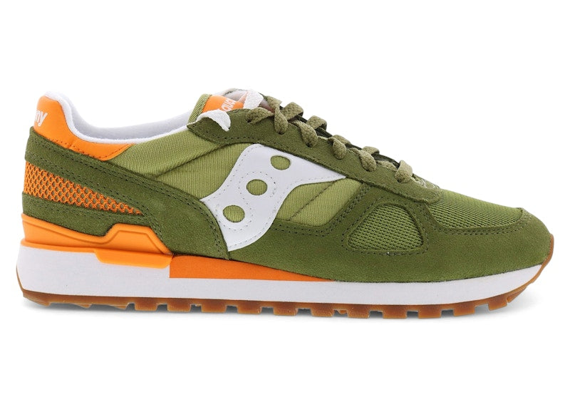 Saucony Shadow Original Olive Green Orange