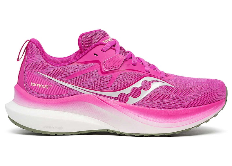 Saucony Tempus 2 Fuchsia Olivine (Women's)