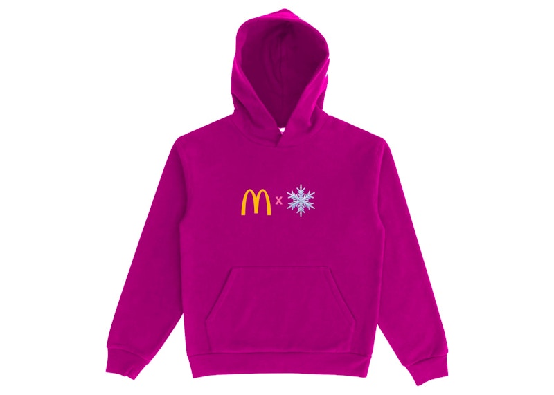 Saweetie Official x McDonalds Connect Logo Hoodie Magenta
