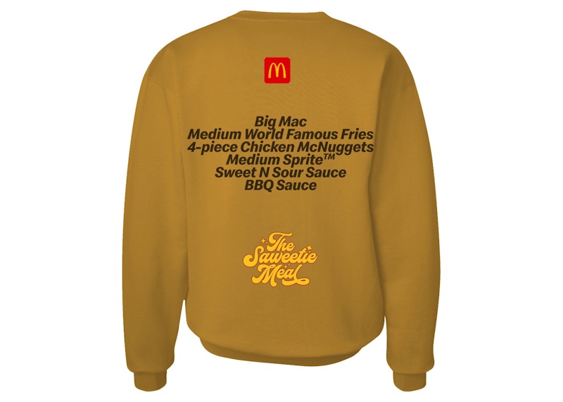 Saweetie Official x McDonalds Eat Like Saweetie Crew Brown