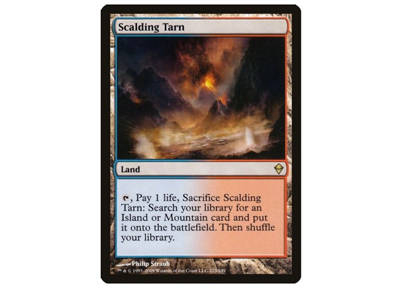 Scalding Tarn Zendikar Rare #223 (Ungraded)