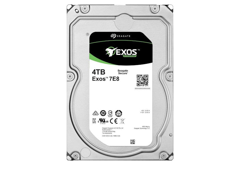 Seagate Exos Enterprise 3.5" SATA 6Gb/s Hard Drive 4TB ST4000NM0035