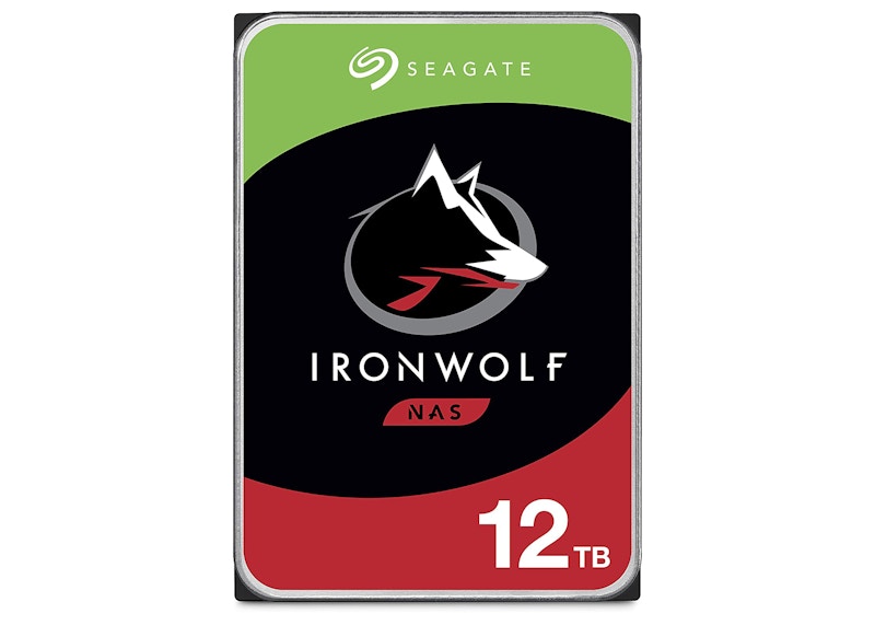 Seagate IronWolf 3.5" NAS Hard Drive HDD 12TB ST12000VN0008