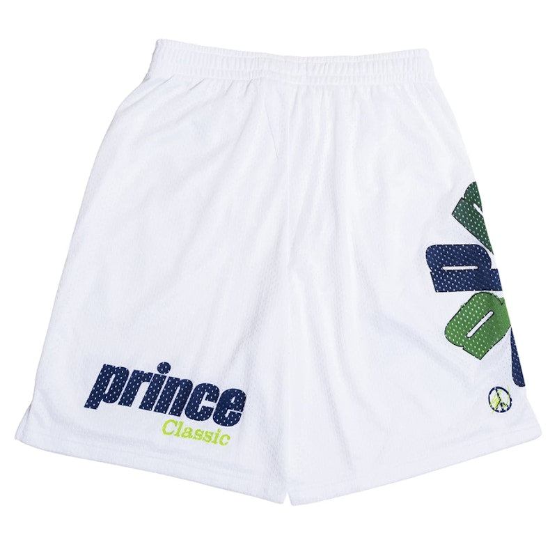 Sean Wotherspoon x Prince Classic Mesh Shorts White