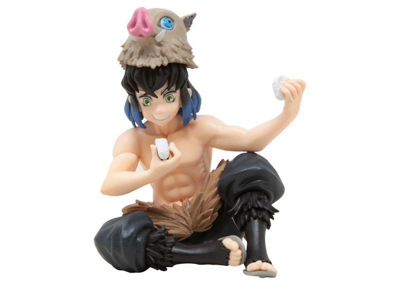 SEGA Demon Slayer Kimetsu No Yaiba Inosuke Hashibira Premium Perching Action Figure Beige