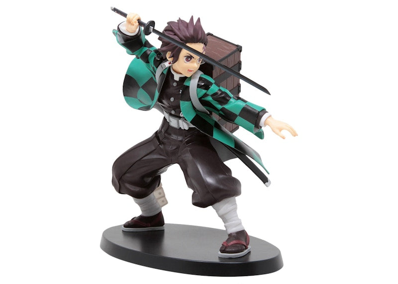 SEGA Demon Slayer Kimetsu No Yaiba Kamado Tanjiro SPM Action Figure Black & Green