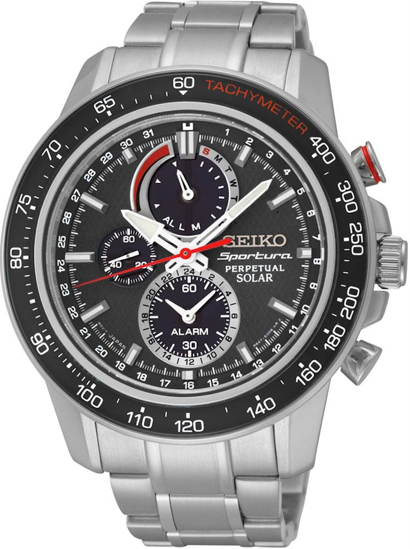 Seiko Perpetual Spotura Solar Chronograph SSC357