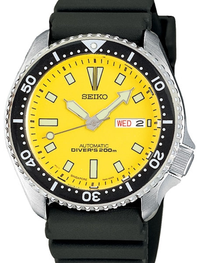 Seiko Yellow Dial Diver SKXA35