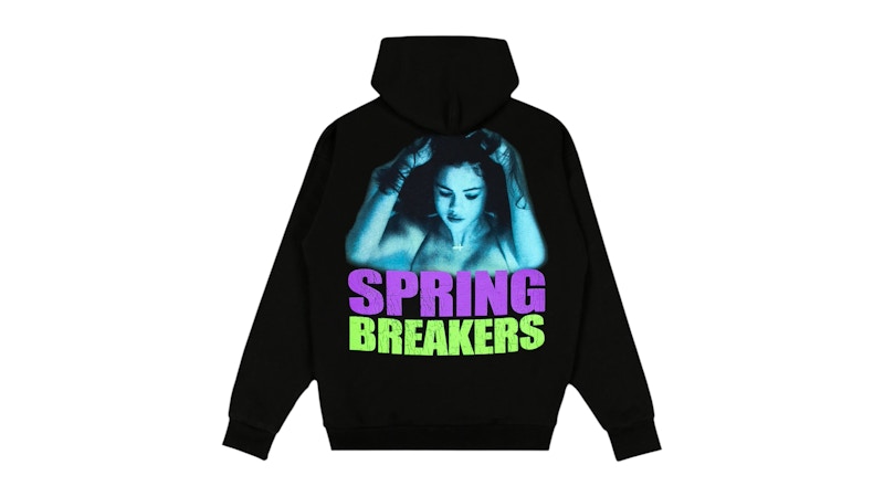 Selena Gomez Spring Breakers x Selena Gomez Mask's On Hoodie Black
