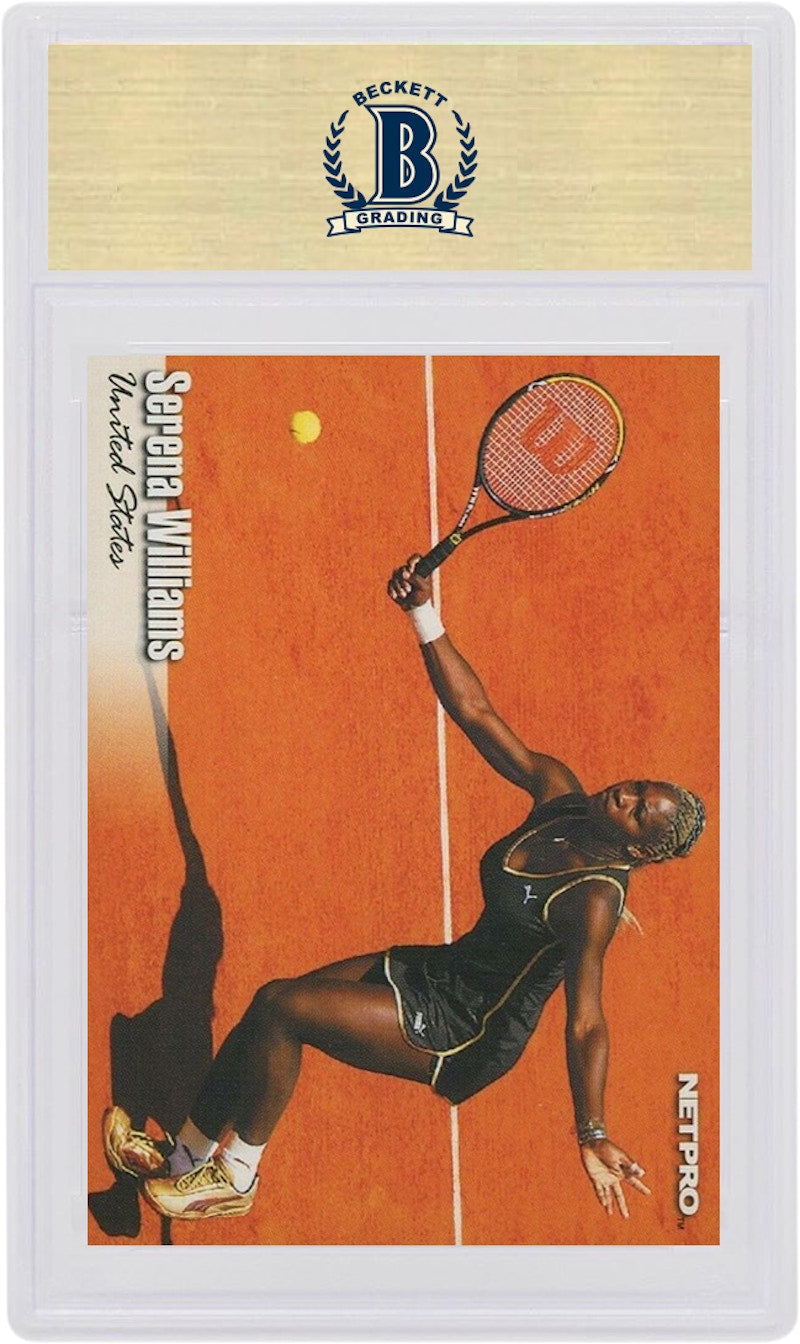 Serena Williams 2003 Netpro #1 (PSA or BGS Graded)