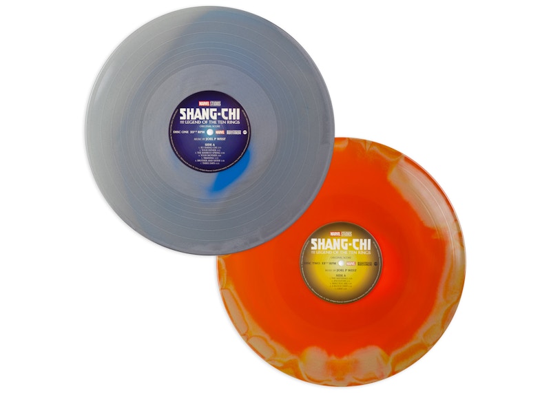 Shang-Chi and the Legend of the Ten Rings Marvel Studios Motion Picture Soundtrack 2022 SDCC Mondo Exclusive 2XLP (Edition of 500) Vinyl Grey/Red