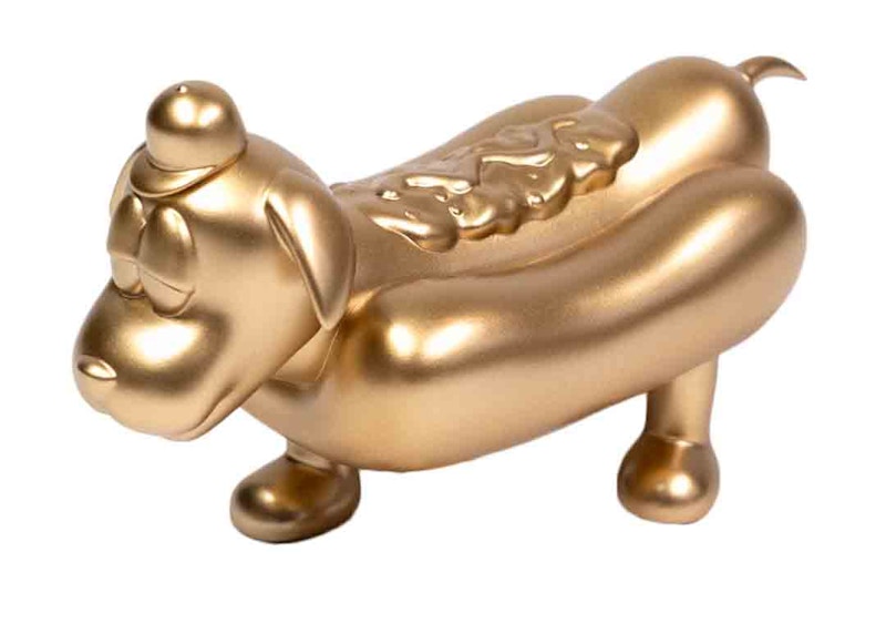 Sheefy McFly Coney Dog Figure Gold