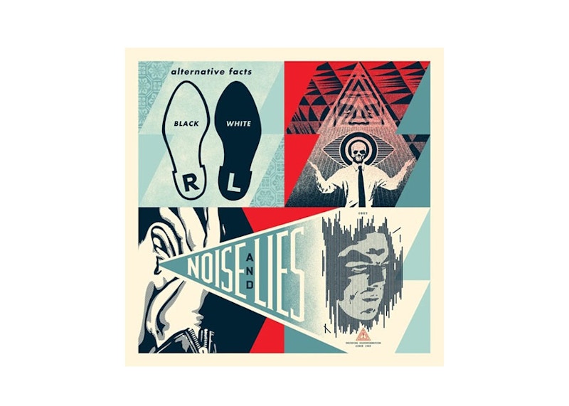 Shepard Fairey Alternative Facts (Timed Edition) Print (Signed, Edition of TBD)