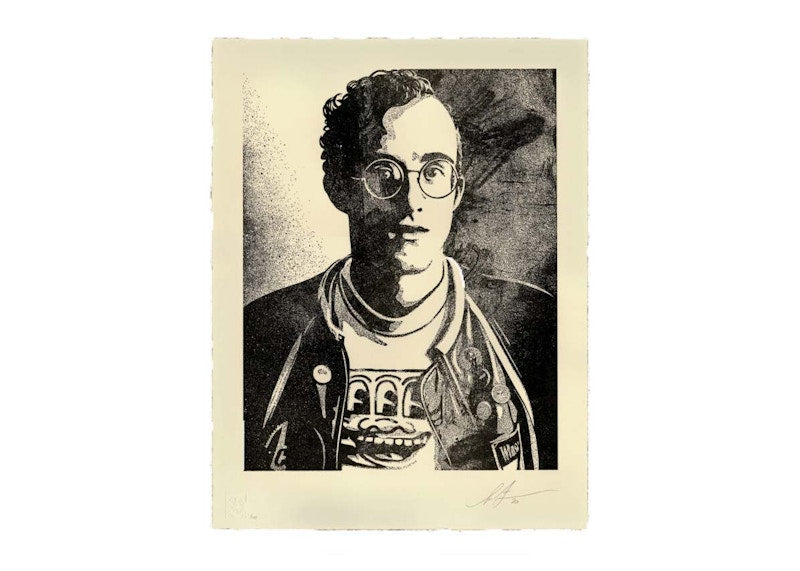 Shepard Fairey Art Is For Everybody Keith Haring Print (Signed, Edition of 450)