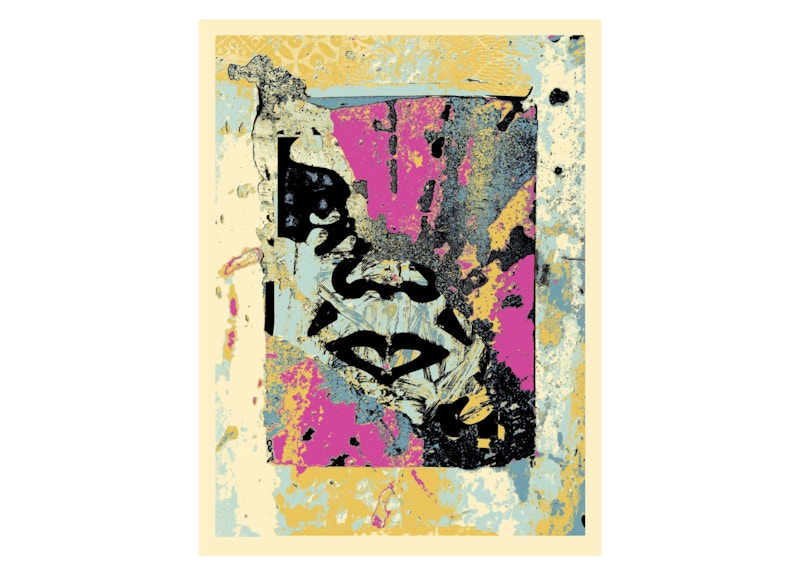 Shepard Fairey Enhanced Disengration Print White (Signed, Edition of 350)