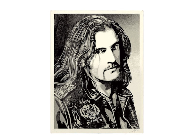 Shepard Fairey Lemmy Damaged Case Print (Signed, Edition of 550)