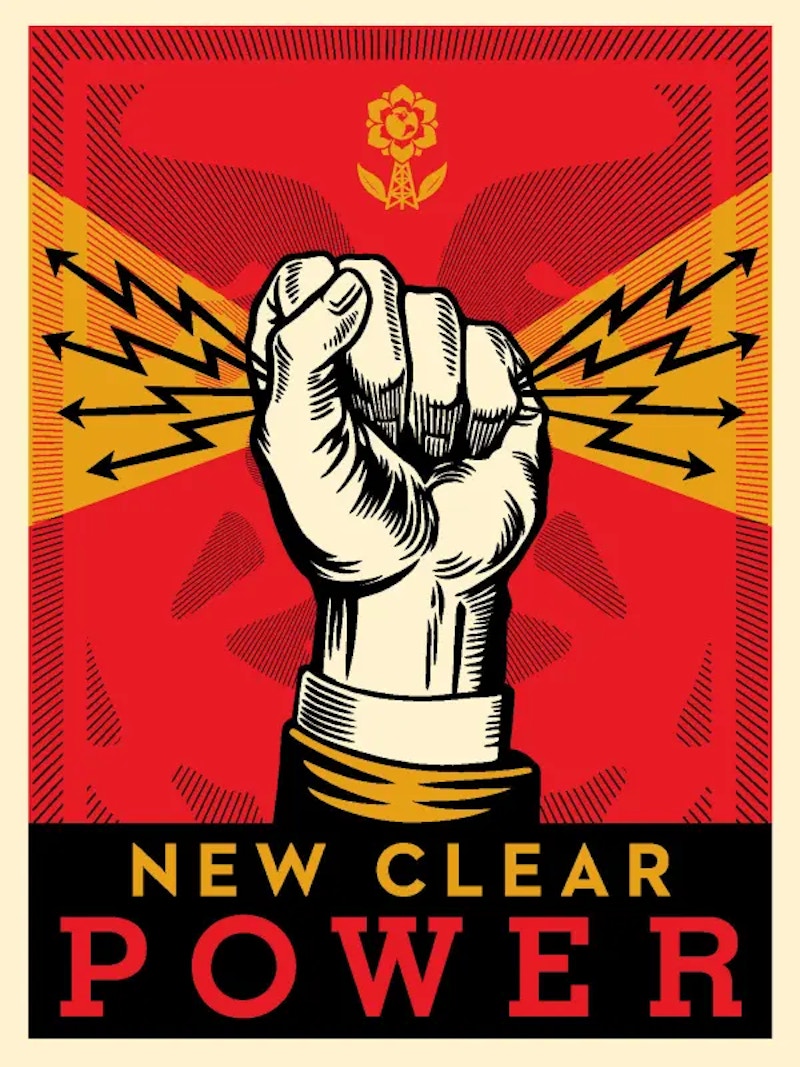 Shepard Fairey New Clear Power Print (Signed, Edition of 350)