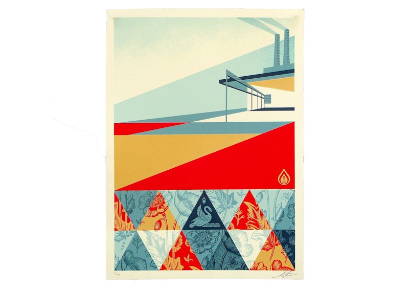 Shepard Fairey Pattern of Denial Print (Signed, Edition of 550)