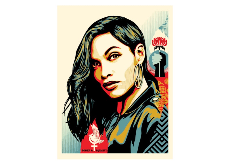Shepard Fairey Power & Equality Dove Print (Signed, Edition of 400)
