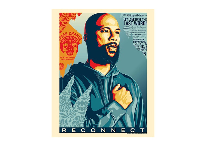 Shepard Fairey Reconnect (First Edition) Print (Signed, Edition of 450)