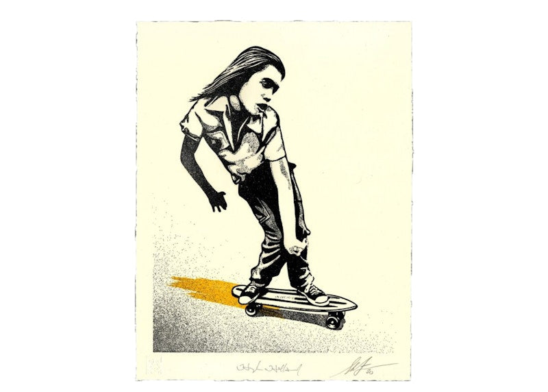 Shepard Fairey Style Changes Style Endures Print Gold (Signed, Edition of 115)